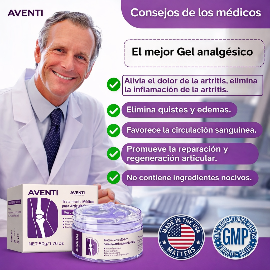 Gel Relajante para Articulaciones