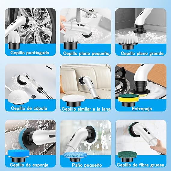Cepillo Eléctrico de Limpieza TURBOCLEAN®
