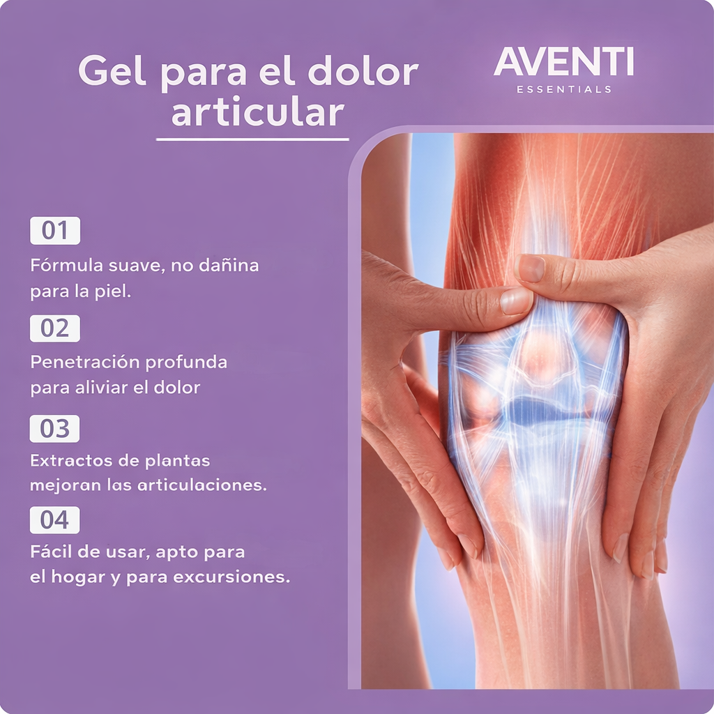 Gel Relajante para Articulaciones